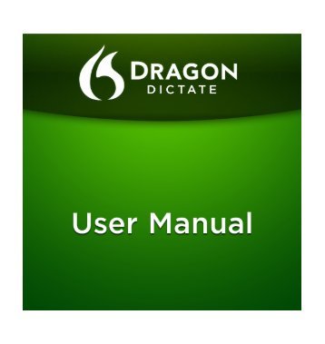 Dragon Dictate Mac User Manual