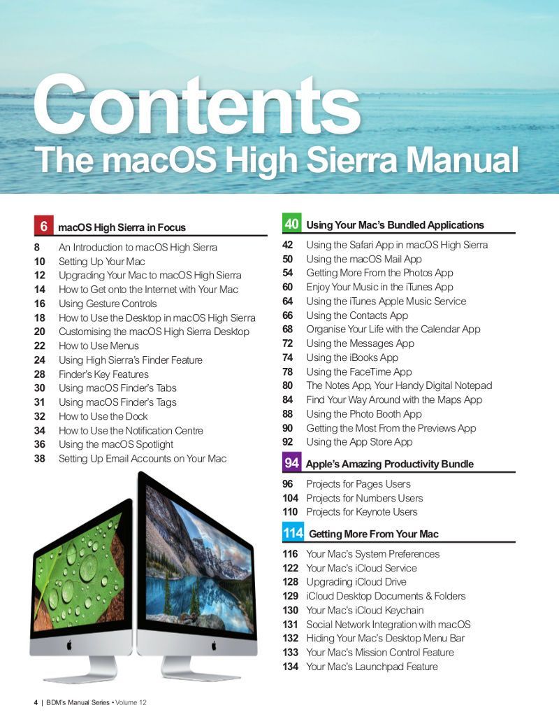 Mac high sierra manual download